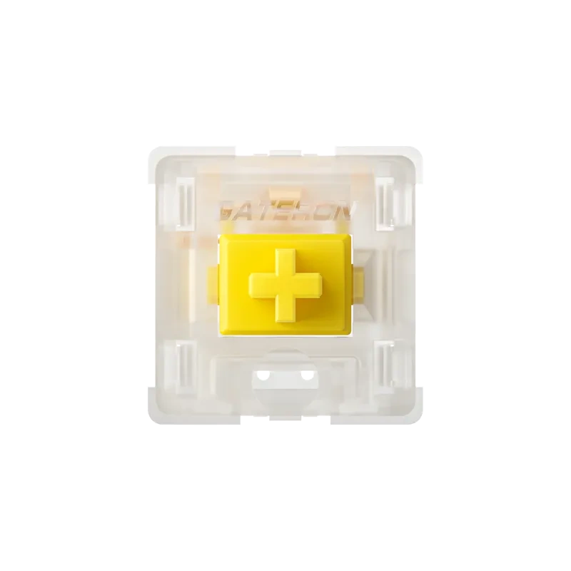 Gateron KS-3X1 Milky Yellow Pro Switch (35Pcs/Box)