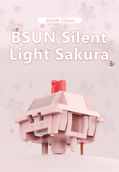 BSUN Light Sakura Silent Linear Switch