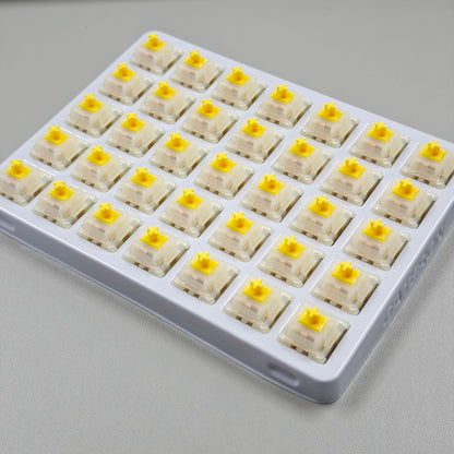 Gateron KS-3X1 Milky Yellow Pro Switch (35Pcs/Box)